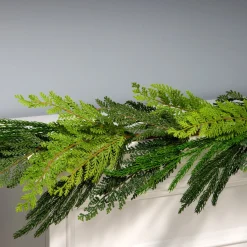 New National Tree Company 5 ft. Christmas Cottage Garland