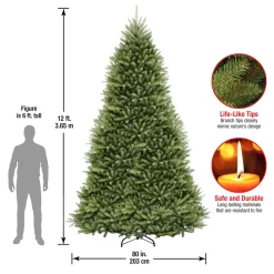 Best National Tree Company 12 ft. Dunhill Fir Tree