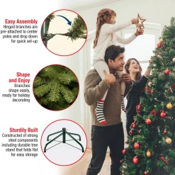 Discount National Tree Company 7.5 ft. Dunhill Fir Tree