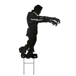 Online National Tree Company 4 ft. Halloween Frankenstein Garden Stakes Outdoor Lawn Decoration
