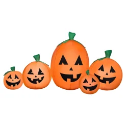 Clearance National Tree Company 7 ft. Halloween Pumpkin Patch Airblown Inflatable Decoration