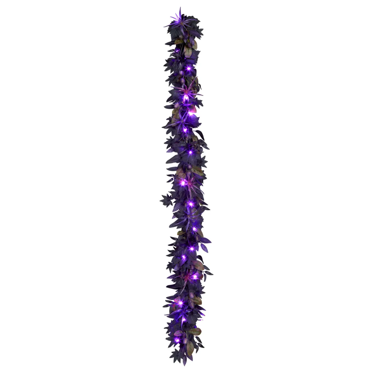 Sale National Tree Company 6 ft. Halloween Scare in the Air Garland and LED Lights