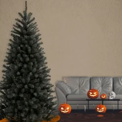 Outlet National Tree Company 7.5 ft. North Valley Spruce Black Tree