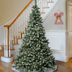 Best National Tree Company 6 ft. Oakley Hills Snow Tree
