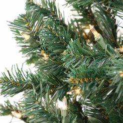 Clearance National Tree Company 6 ft. Pre-Lit Acacia Tree with Clear Lights