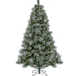 National Tree Company 7.5 ft. Pre-Lit Bryson Pine Tree with LED Lights