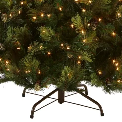 Sale National Tree Company 7 ft. Pre-Lit Carolina Pine Tree with Clear Lights
