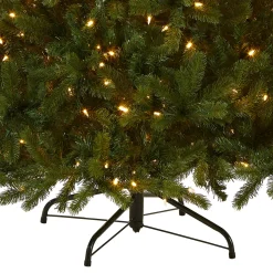 Discount National Tree Company 7.5 ft. Pre-Lit Downswept Douglas Fir Tree with Dual Color LED Lights