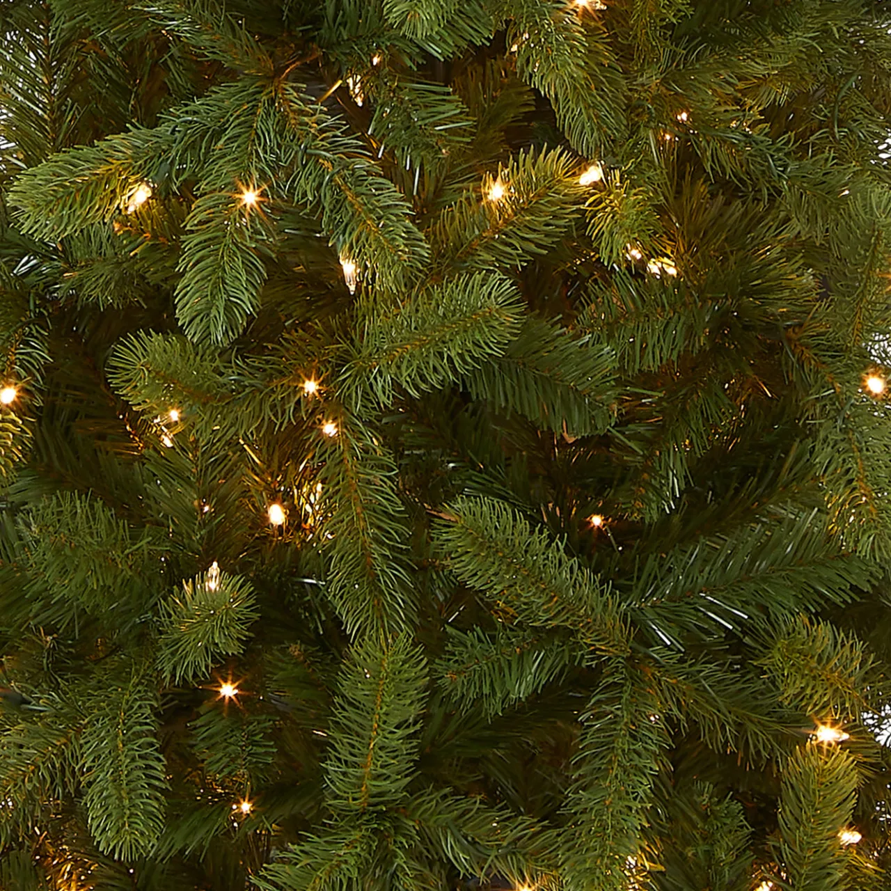 Hot National Tree Company 9 ft. Pre-Lit Downswept Douglas Fir Pencil Slim Tree with Clear Lights
