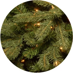 Best National Tree Company 4.5 ft. Pre-Lit Downswept Douglas Fir Tree with Clear Lights