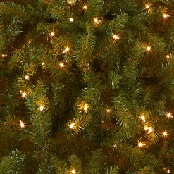 Best National Tree Company 7.5 ft. Pre-Lit Dunhill Fir Tree with PowerConnect Clear Lights