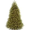 Sale National Tree Company 7 ft. Pre-Lit Dunhill Fir Tree with Clear Lights