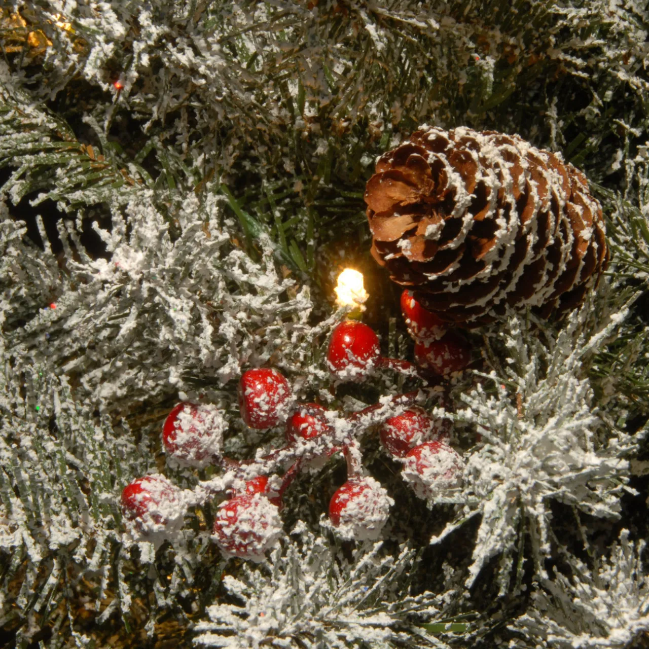 Sale National Tree Company 3 ft. Pre-Lit Dunhill Fir Tree with Warm White LED Lights