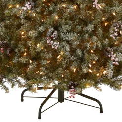 Hot National Tree Company 7 ft. Pre-Lit Dunhill Fir Tree with 700 Clear Lights