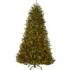 Sale National Tree Company 6.5 ft. Pre-Lit Dunhill Fir Tree with Clear Lights