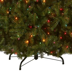 Clearance National Tree Company 6.5 ft. Pre-Lit Dunhill Fir Tree with Multicolor Lights