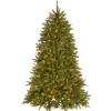 Best National Tree Company 6.5 ft. Pre-Lit Dunhill Fir with PowerConnect Dual Color LED Lights