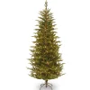 Online National Tree Company 7.5 ft. Pre-Lit Fraser Grande Slim Tree with Clear Lights