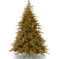 Hot National Tree Company 7.5 ft. Pre-Lit Fraser Grande Tree with Dual Color LED Lights