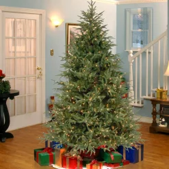 Best National Tree Company 7.5 ft. Pre-Lit Fraser Grande Tree with Clear Lights