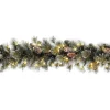 Clearance National Tree Company 9 ft. Pre-Lit Glittery Pine Garland with Clear Lights