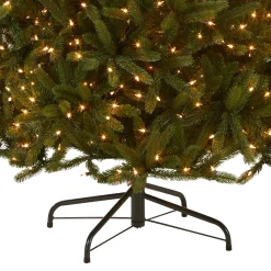 Discount National Tree Company 7.5 ft. Pre-Lit Grande Fir Medium Tree with Clear Lights