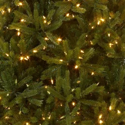 Clearance National Tree Company 6.5 ft. Pre-Lit Jersey Fraser Fir Medium Tree with Dual Color LED Lights