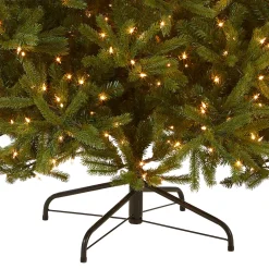 Sale National Tree Company 7.5 ft. Pre-Lit Jersey Fraser Fir Medium Tree with Clear Lights