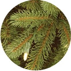 Outlet National Tree Company 7.5 ft. Pre-Lit Jersey Fraser Fir Slim Tree with Clear Lights