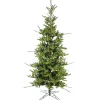 Sale National Tree Company 10 ft. Pre-Lit Lark Pine Feel Real Medium Tree with Warm White LED Rice Lights