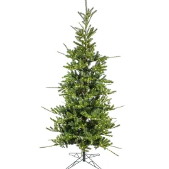 Sale National Tree Company 10 ft. Pre-Lit Lark Pine Feel Real Medium Tree with Warm White LED Rice Lights