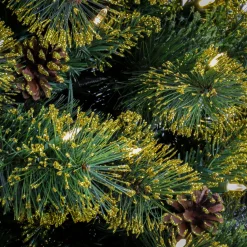 Hot National Tree Company 7 ft. Pre-Lit Maine Pine Tree with LED Lights