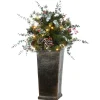 Online National Tree Company 3 ft. Pre-Lit Meadow Basin Tree with LED Lights