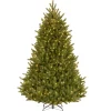 Sale National Tree Company 7.5 ft. Pre-Lit Natural Fraser Medium Fir Tree with Clear Lights