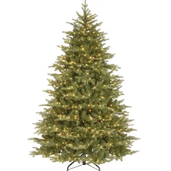 Hot National Tree Company 7.5 ft. Pre-Lit Nordic Spruce Medium Tree with Clear Lights