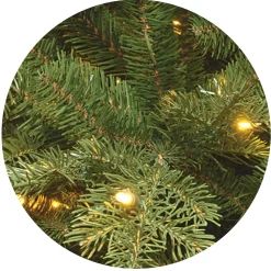 Hot National Tree Company 7.5 ft. Pre-Lit Nordic Spruce Medium Tree with Clear Lights