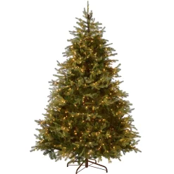 Hot National Tree Company 7.5 ft. Pre-Lit Nordic Spruce Medium Tree with Clear Lights