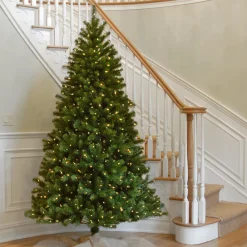 Sale National Tree Company 7.5 ft. Pre-Lit North Valley Spruce Tree with Clear Lights