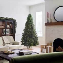 Best National Tree Company 7.5 ft. Pre-Lit North Valley Spruce Tree with PowerConnect Dual Color LED Lights