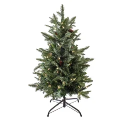 Best National Tree Company 3 ft. Pre-Lit Pathway Tree with Clear Lights