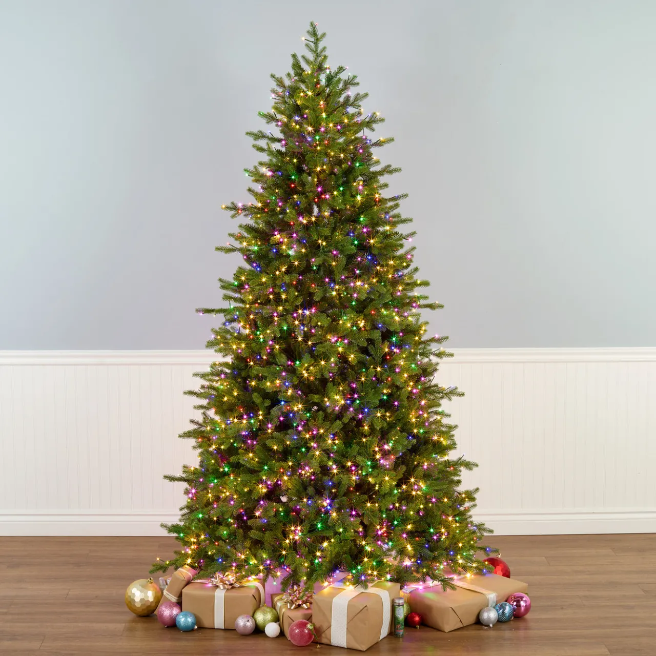 National Tree Company 7.5 ft. Pre-Lit Princeton Fraser Fir Tree with LED Lights