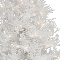 Sale National Tree Company 6.5 ft. Pre-Lit Sea Coral Tree with Warm White LED Lights