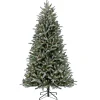 Best National Tree Company 7 ft. Pre-Lit Snowy Olallie Pine Tree with LED Lights