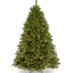 Best National Tree Company 7.5 ft. Pre-Lit Winchester Pine Tree with Clear Lights
