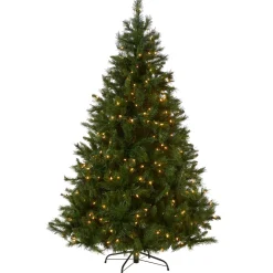 Best National Tree Company 6.5 ft. Pre-Lit Winchester Pine Tree with Clear Lights