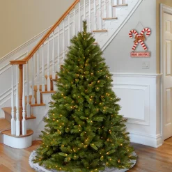 Best National Tree Company 6.5 ft. Pre-Lit Winchester Pine Tree with Clear Lights