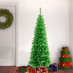 New National Tree Company 6 ft. Rowan Pencil Slim Tree