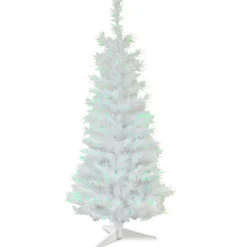 Outlet National Tree Company 3 ft. Tinsel Collection White Iridescent Tree