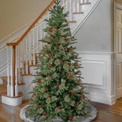 Outlet National Tree Company 7.5 ft. Virginia Pine Mixed Feel Real Tree