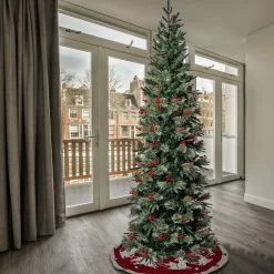 Sale National Tree Company 7.5 ft. Virginia Pine Mixed Feel Real Slim Tree